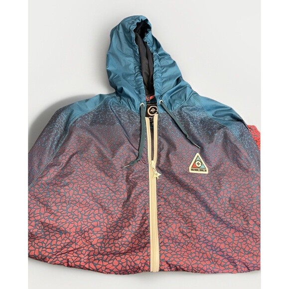 Lifted Research Group Mens Windbreaker Jacket Zip Up Size XL Fall Coat Athletic - Picture 2 of 8